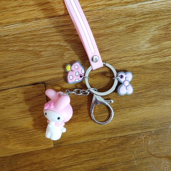 SANRIO MY MELDODY hello kitty keychain, brand new - Picture 1 of 3